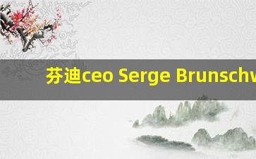 芬迪ceo Serge Brunschwig